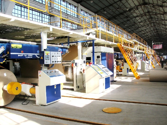 Carton production line